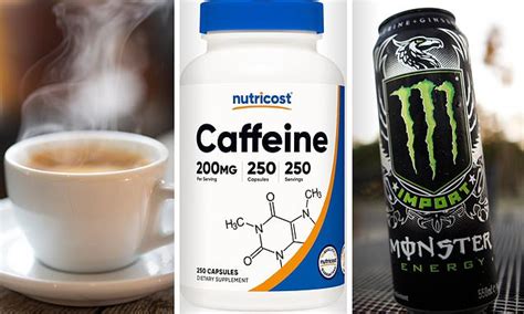 A cup of coffee, energy drink or a caffeine pill? Expert reveals what's best for a quick energy ...