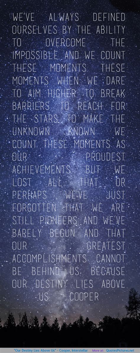 Interstellar Quotes Wallpapers - Top Free Interstellar Quotes Backgrounds - WallpaperAccess