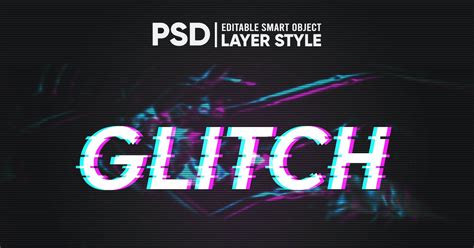 Glitch Text Effect, Add-ons - Envato Elements