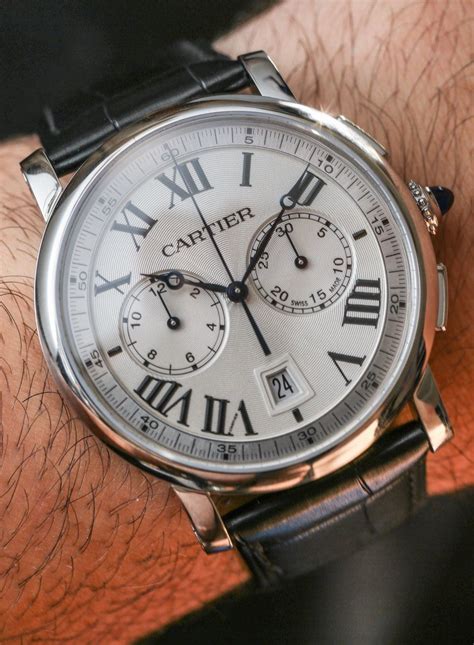 Cartier Rotonde Chronograph Watch Review | aBlogtoWatch