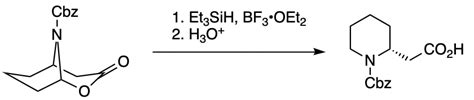 organic chemistry - Reduction of hemiaminal by triethylsilane / boron ...