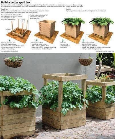 Potato Growing Box - 6colors Large Size Grow Bag Planter Garden Vegetable Flowers Growing Box ...