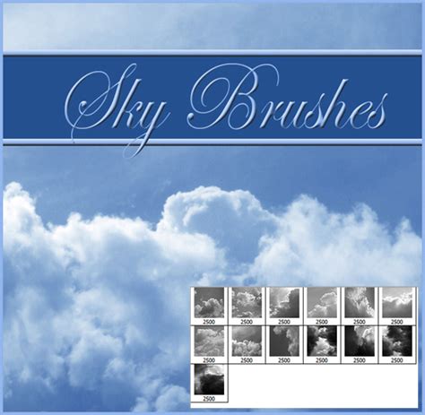 Photoshop brushes-Sky