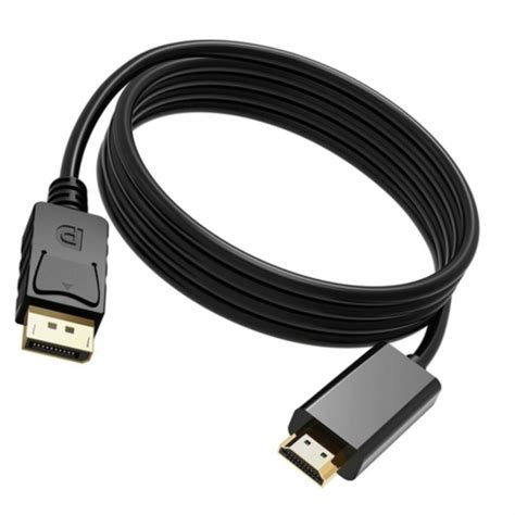 Cabo DisplayPort para HDMI 1,8m - Umpoukodetudo