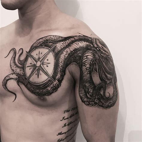 60+ Best Kraken Tattoo Meaning and Designs - Legend of The Sea (2019)