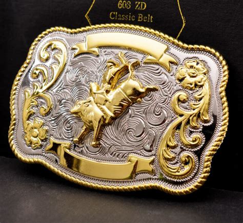 BIG COWBOY WESTERN SHINE BELT BUCKLE | eBay