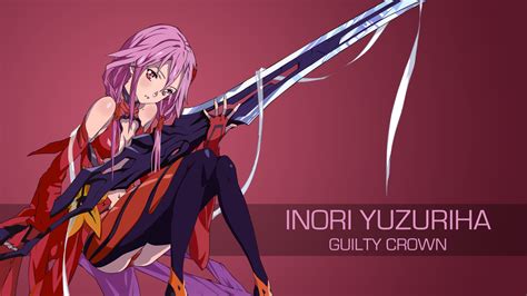 Anime Guilty Crown Inori Yuzuriha Fondo de Pantalla | Personajes de ...