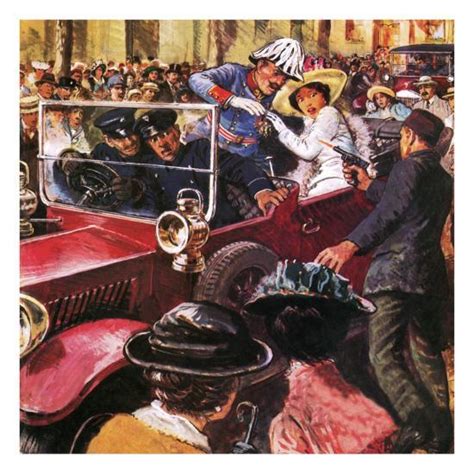 'The Assassination of Archduke Franz Ferdinand' Giclee Print - Clive ...