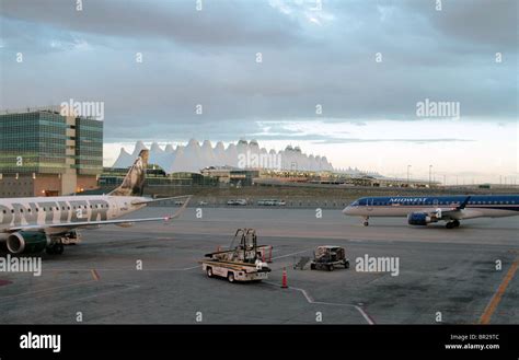 A view of Denver International Airport Stock Photo - Alamy