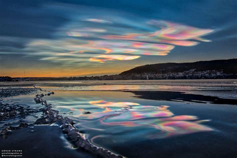 Iridescent Clouds over Sweden | WordlessTech