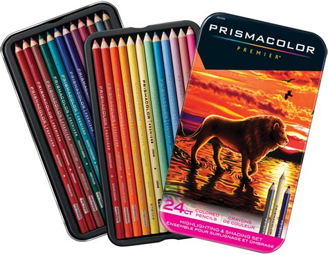 Prismacolor Highlighting & Shading Colored Pencil Set 24/Pkg- - Walmart.com