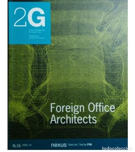 revista 2g n.16 foreign office architects. - Comprar Libros de ...