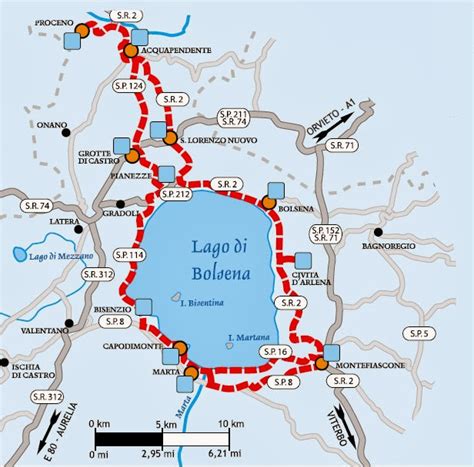 Viterbo Notizie: Il Lago di Bolsena: Il Lago degli Etruschi