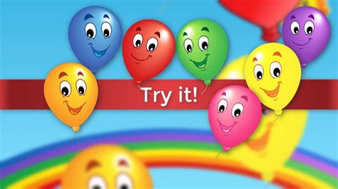 Kids Balloon Pop Game Free 🎈 - twistytiles.com