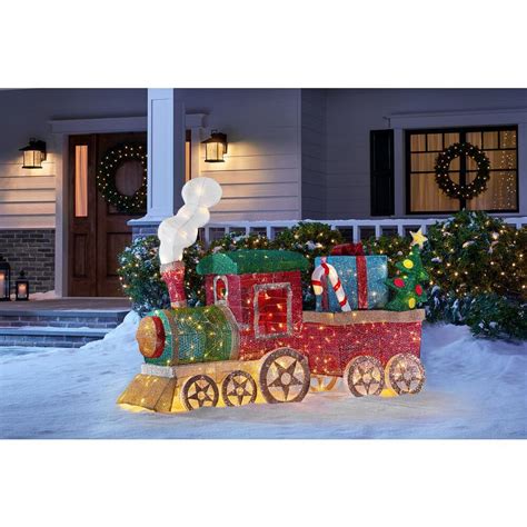 Lighted Train Outdoor Christmas Decoration