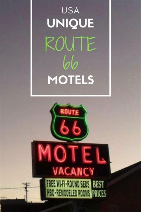 12 Best Motels on Route 66 | USA - Between England & Everywhere