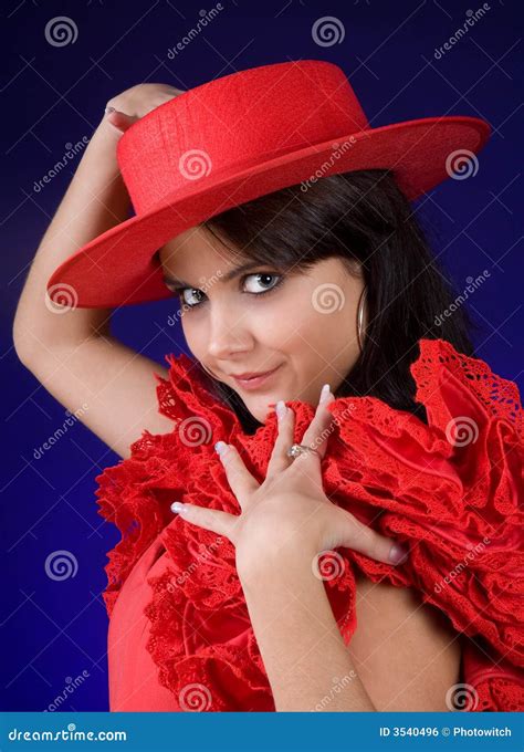 Red hat stock photo. Image of dress, ethnic, culture, passion - 3540496