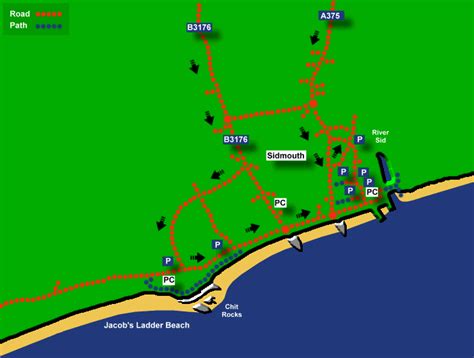 Sidmouth Beach Information - Devon Beach Guide