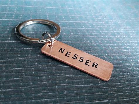 Custom Name Keychain Personalized Keychain Custom Words Name | Etsy