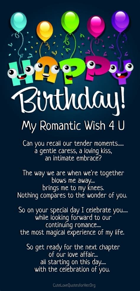 12 Happy Birthday Love Poems for Her & Him with Images