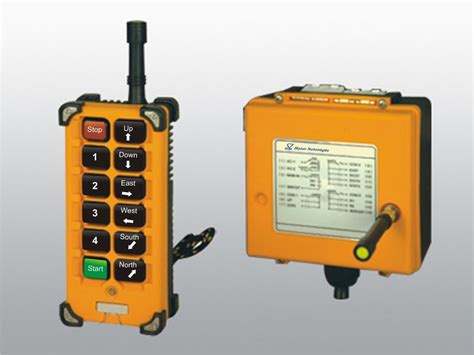 Plastic Push Button Remote Control System for crane, For Industrial at ...