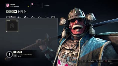 For Honor Beta - Male Kensei Customization QUICK LOOK THROUGH ...