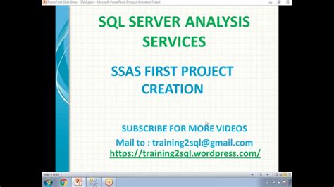 SSAS Cube Design | Cube Development in SSAS - YouTube