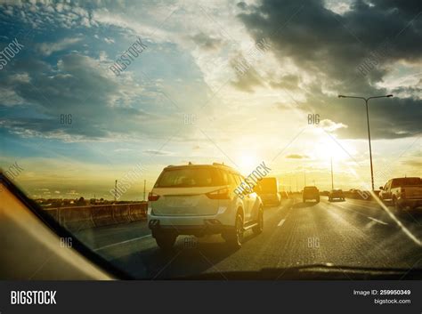 Car Driving On Highway Image & Photo (Free Trial) | Bigstock