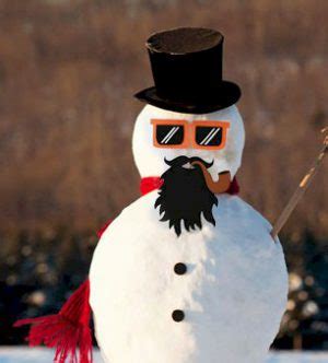 Printable Snowman Props