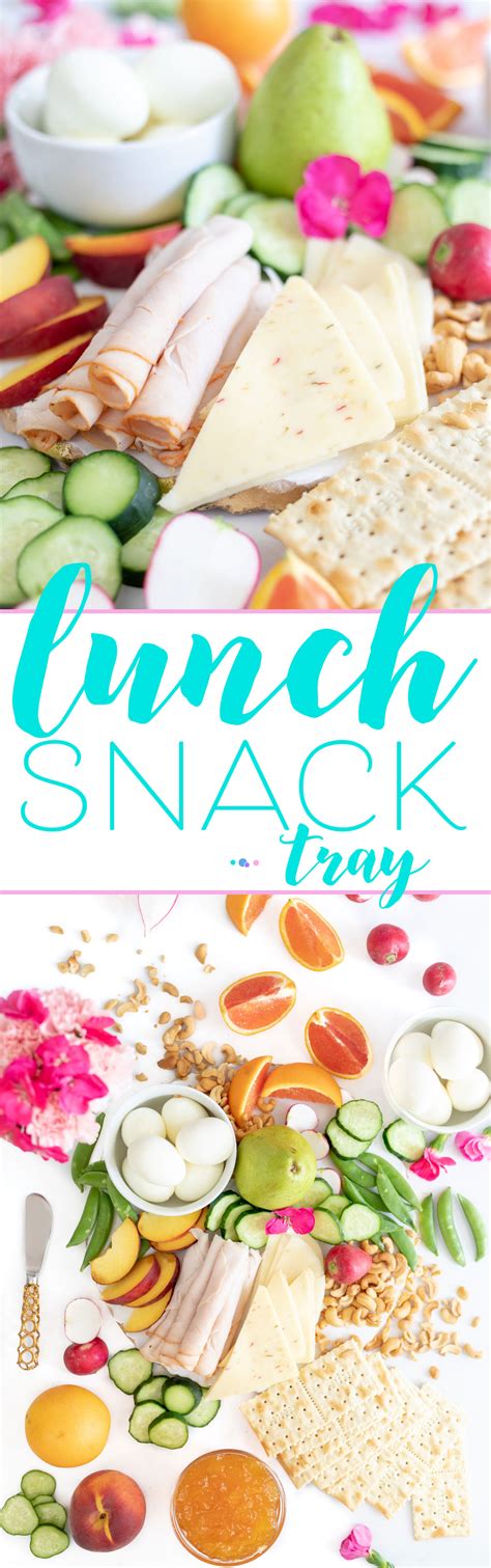 Pretty Lunch Snack Tray Ideas | Cutefetti