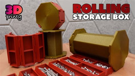 Rolling Storage Box - YouTube