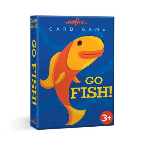 Go Fish Classic Playing Card Game by eeBoo | Unique Gifts for Kids 3+