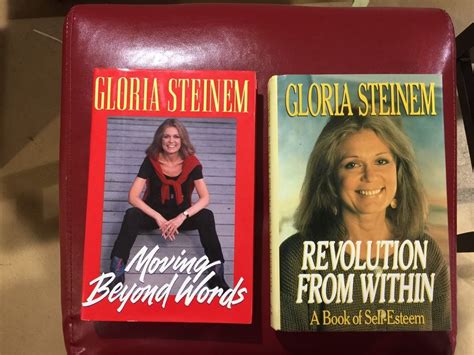 Gloria Steinem Moving Beyond Words * Revolution From Within Signed 1st ...