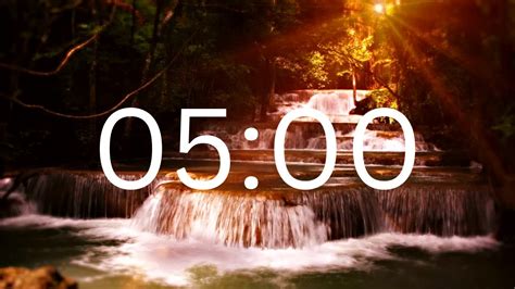 5 Minutes Timer With Relaxing Music - YouTube