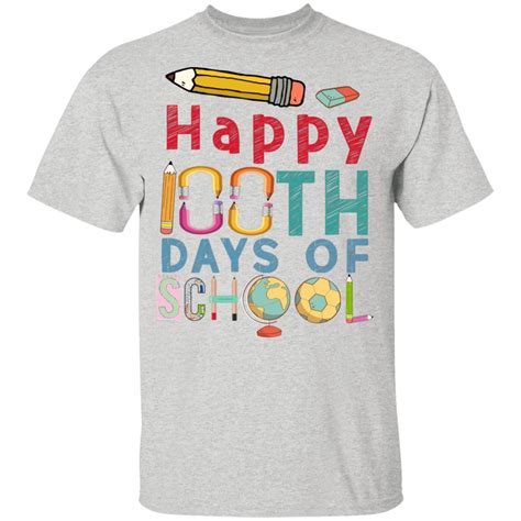 Happy 100th Day of School T-shirts for Students and Teachers - JoshGoot