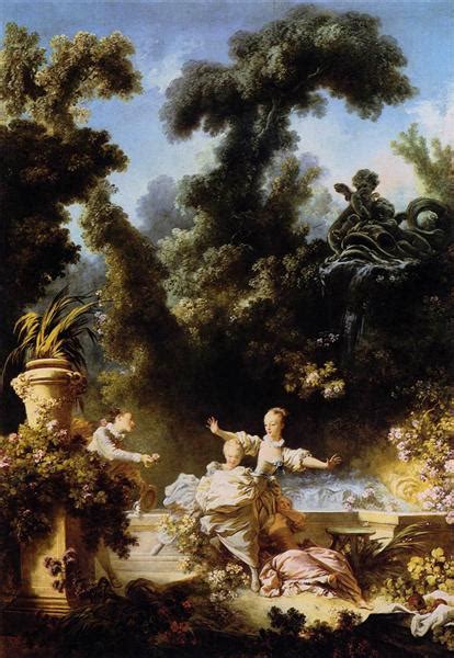 The Progress of Love The Pursuit, 1773 - Jean-Honore Fragonard ...