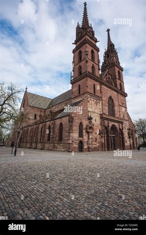 minster in basel switzerland Stock Photo - Alamy