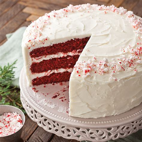 Red Velvet Cake with Peppermint Buttercream - Paula Deen Magazine