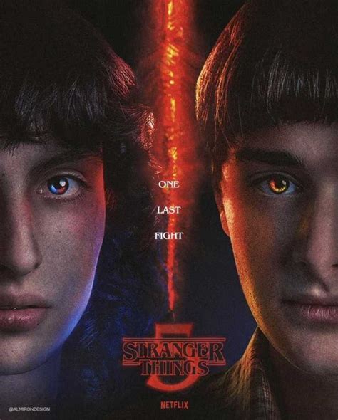 Stranger Things Season 5 Posters [Fan-Made] » Of Stranger Things | Плакат, Бумажные стены, Очень ...