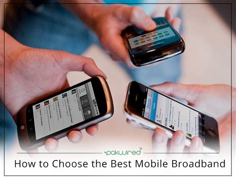 A Handy Guide: How to Choose the Best Mobile Broadband