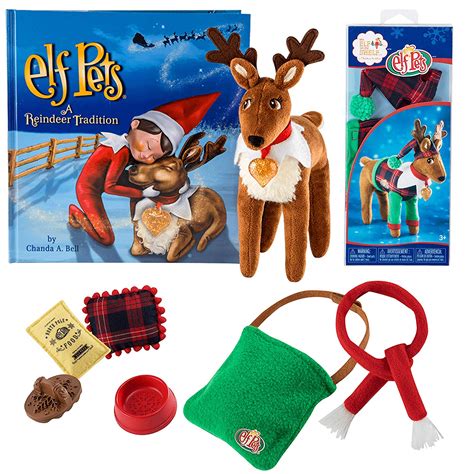 Elf on the Shelf Pets Reindeer with Reindeer Pajamas and Elf Pets ...