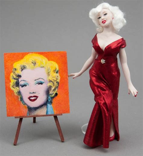 Marilyn | Dolls house figures, Ooak dolls, Miniature dolls