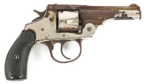 Sold at Auction: IVER JOHNSON .32 S&W TOP-BREAK DA REVOLVER