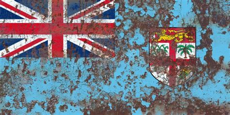 Old Fiji Grunge Background Flag Stock Image - Image of flame, damaged ...