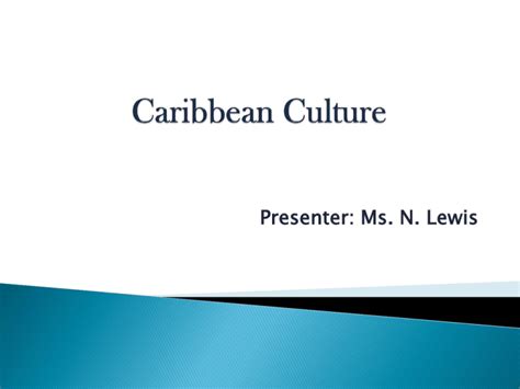 Caribbean Culture