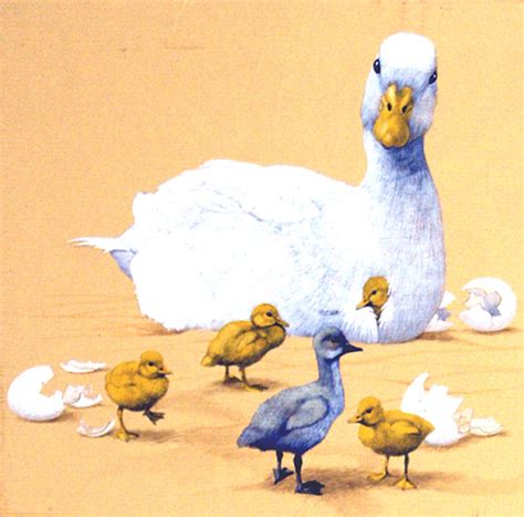 The Ugly Duckling (1) by Kenneth Lilly at the Illustration Art Gallery