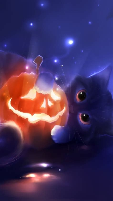 Black Cat Halloween Wallpaper - WallpaperSafari