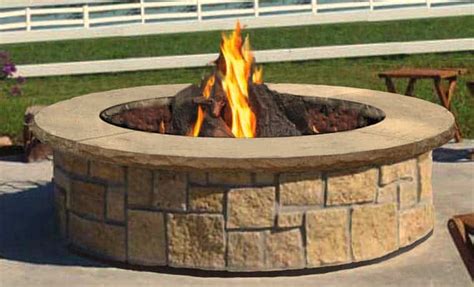 Large Round Fire Pit | Stone Age Manufacturing