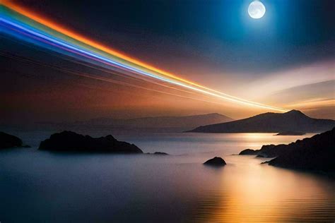 Rainbow Moon Stock Photos, Images and Backgrounds for Free Download