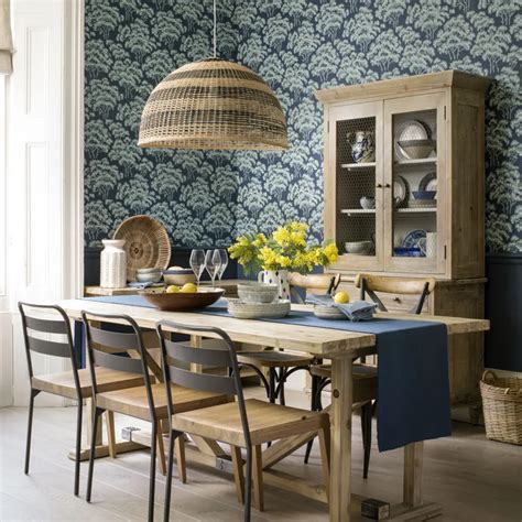 Dining room wallpaper ideas – Dining room with wallpaper